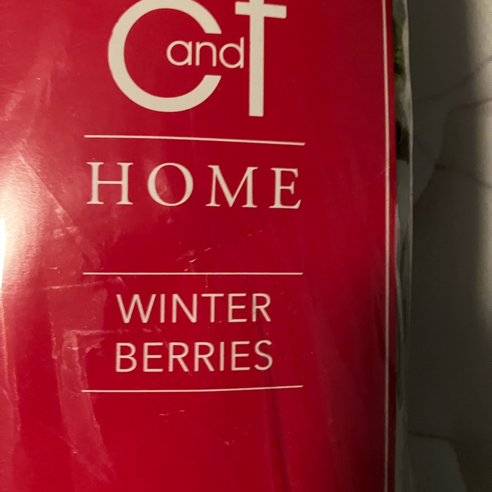 Christmas winter berries duvet - Picture 2 of 5